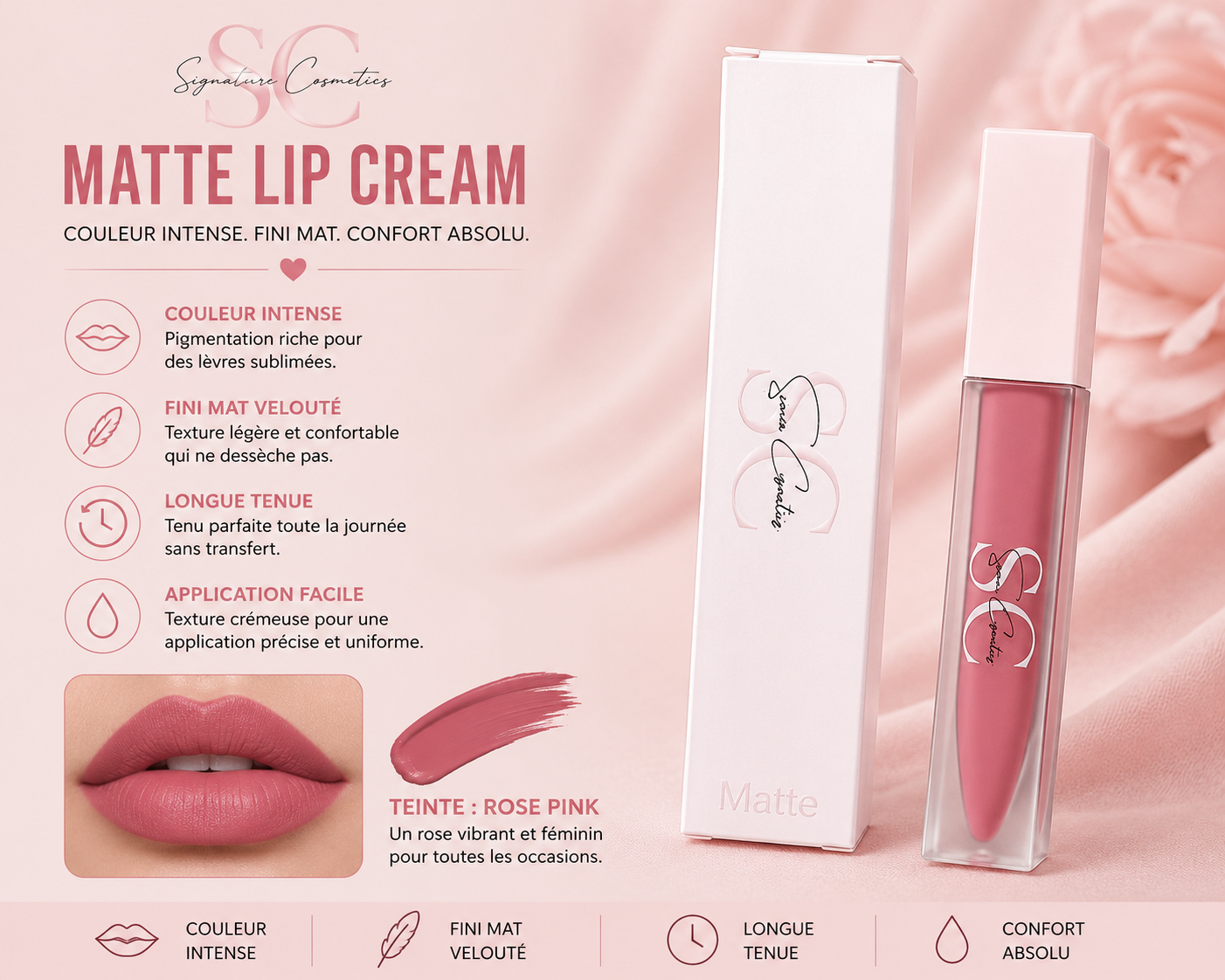 Gloss Matte Samia Cosmetics 1