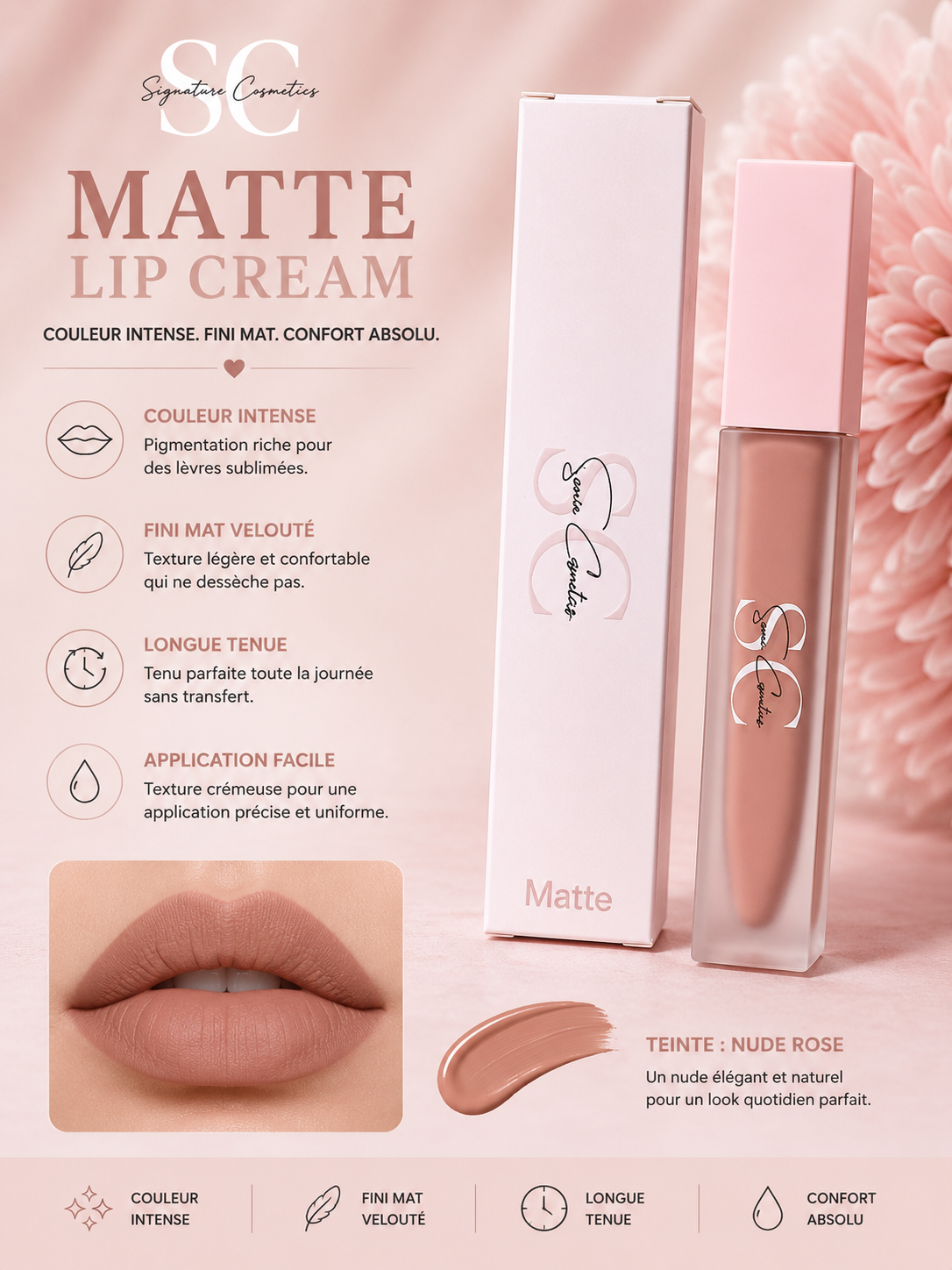 Gloss Matte Samia Cosmetics 3