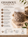 Rassoul en morceaux : argile du Maroc 200g