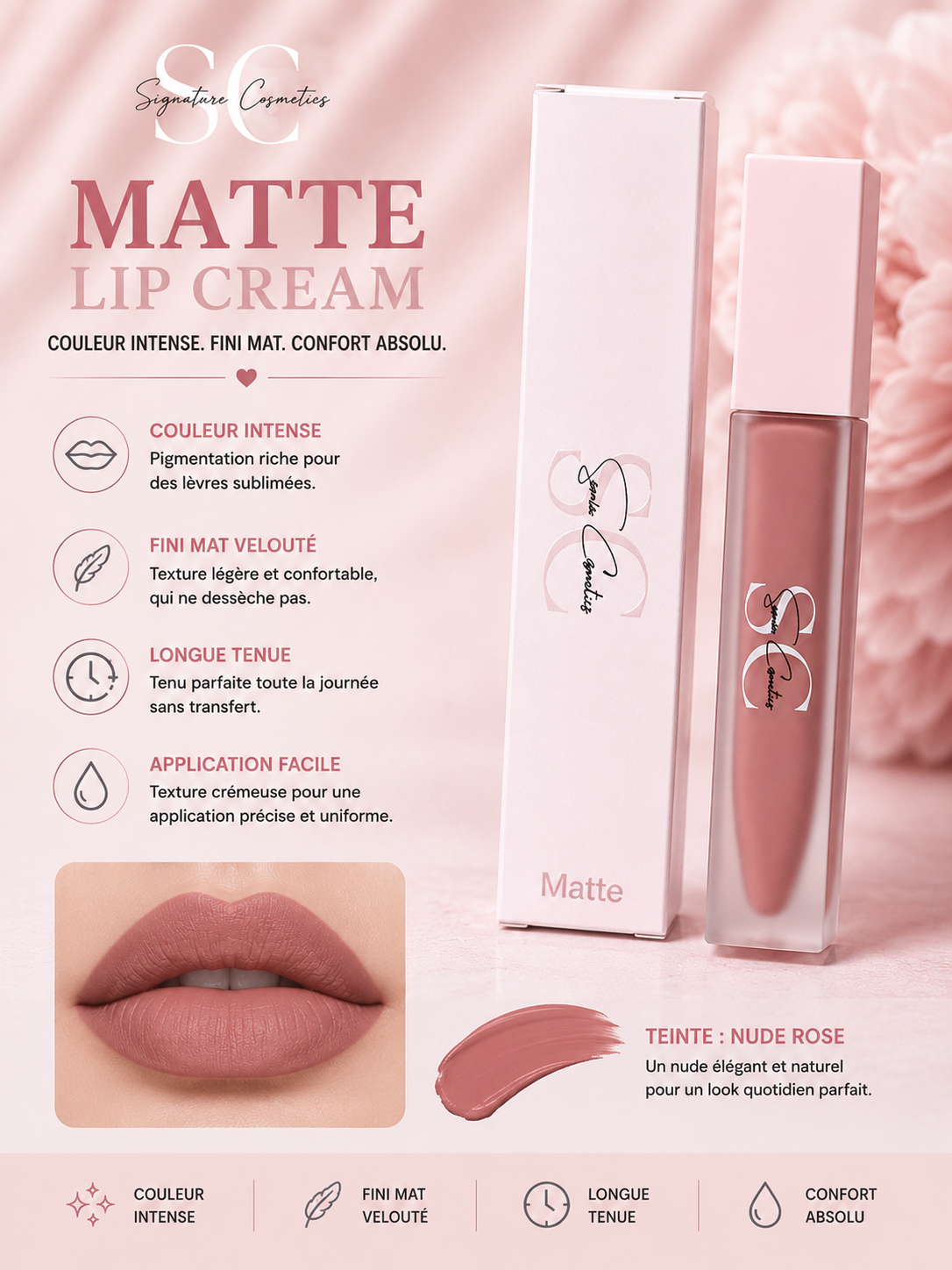 Gloss Matte Samia Cosmetics 4